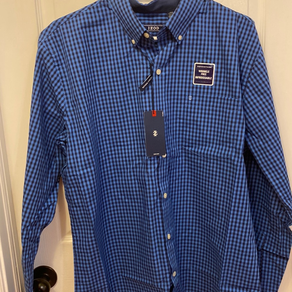 Brand-new Izod  advantage wrinkle free Shirt